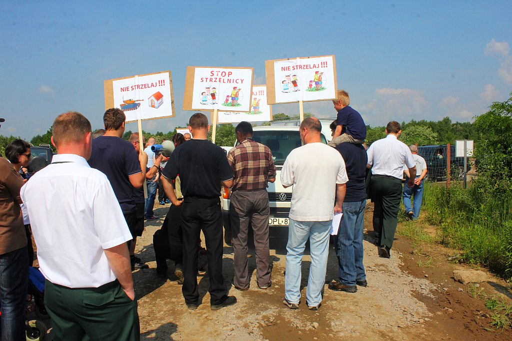 Stop strzelnicy w Dobrzejowie