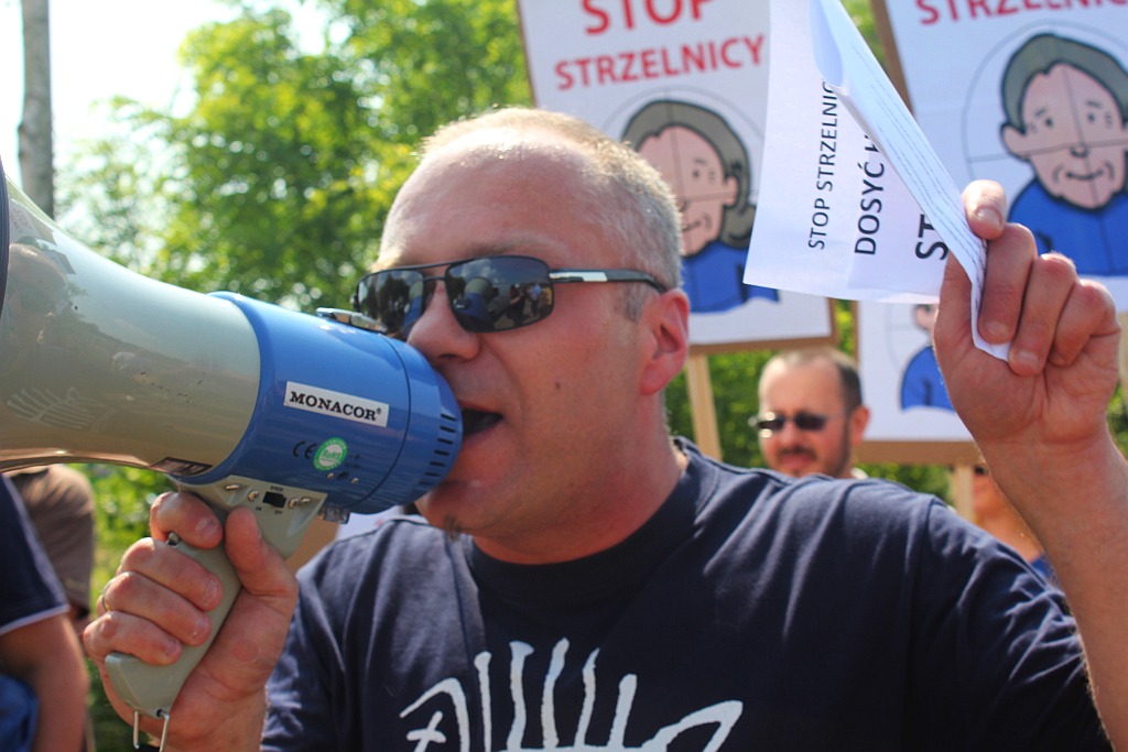 Stop strzelnicy w Dobrzejowie