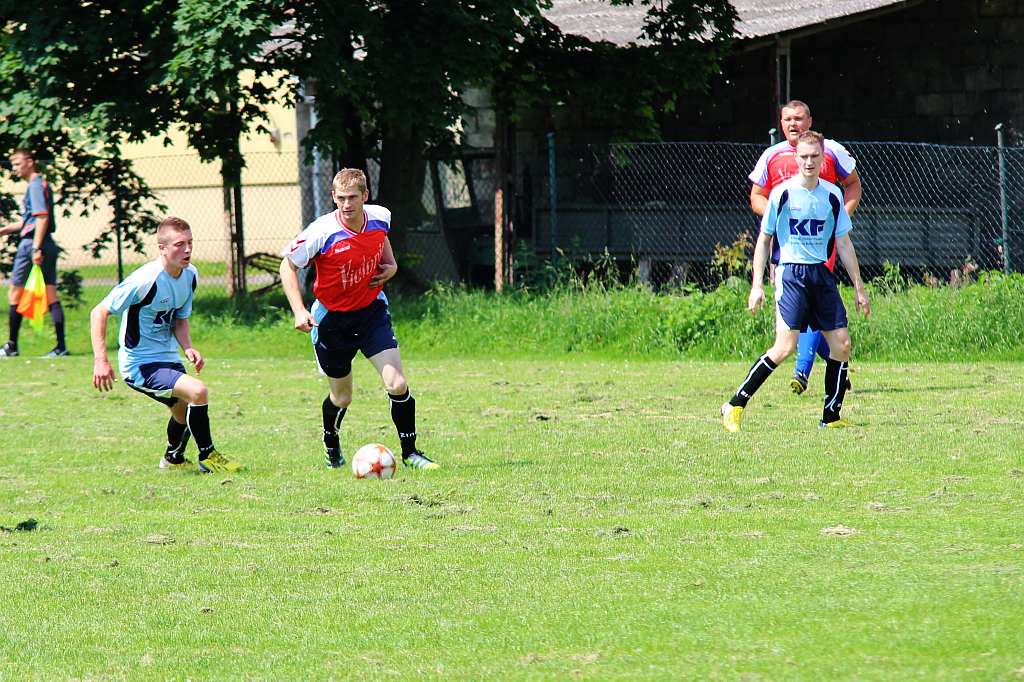 Klasa B: Błękitni - Victoria 14:0