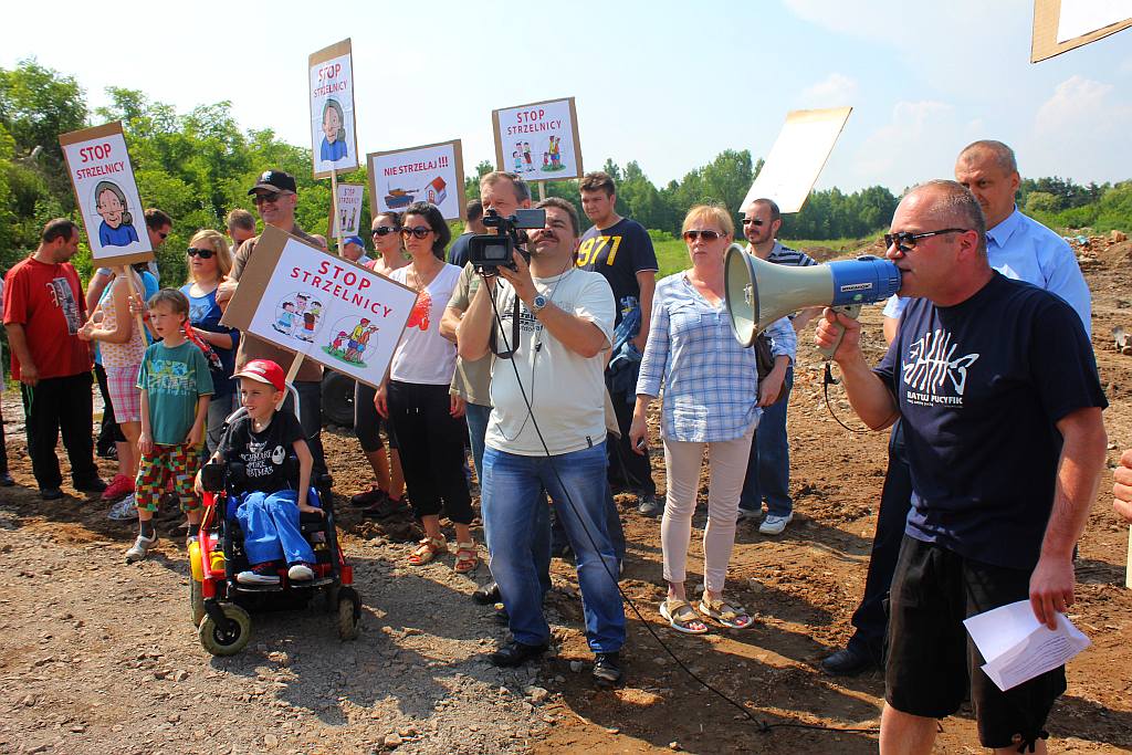 Stop strzelnicy w Dobrzejowie