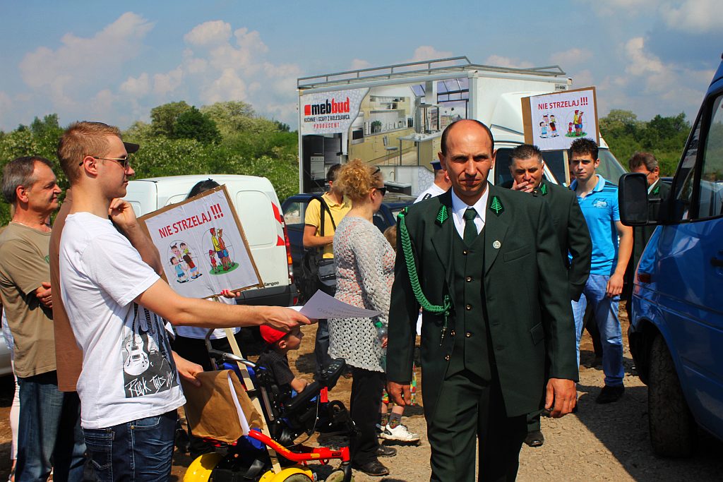 Stop strzelnicy w Dobrzejowie