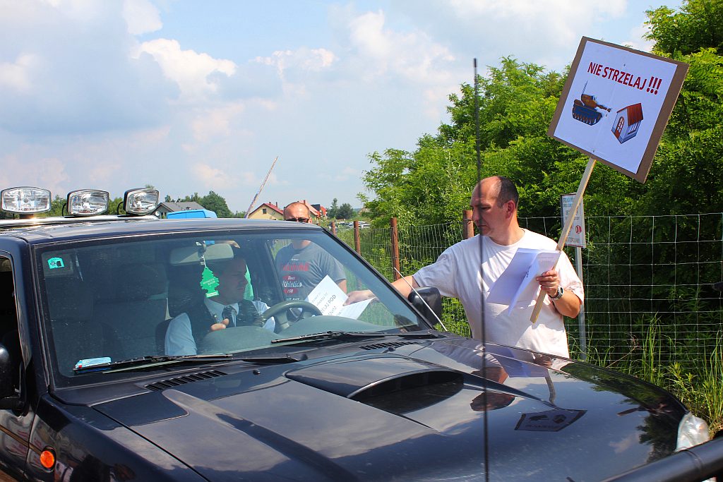 Stop strzelnicy w Dobrzejowie