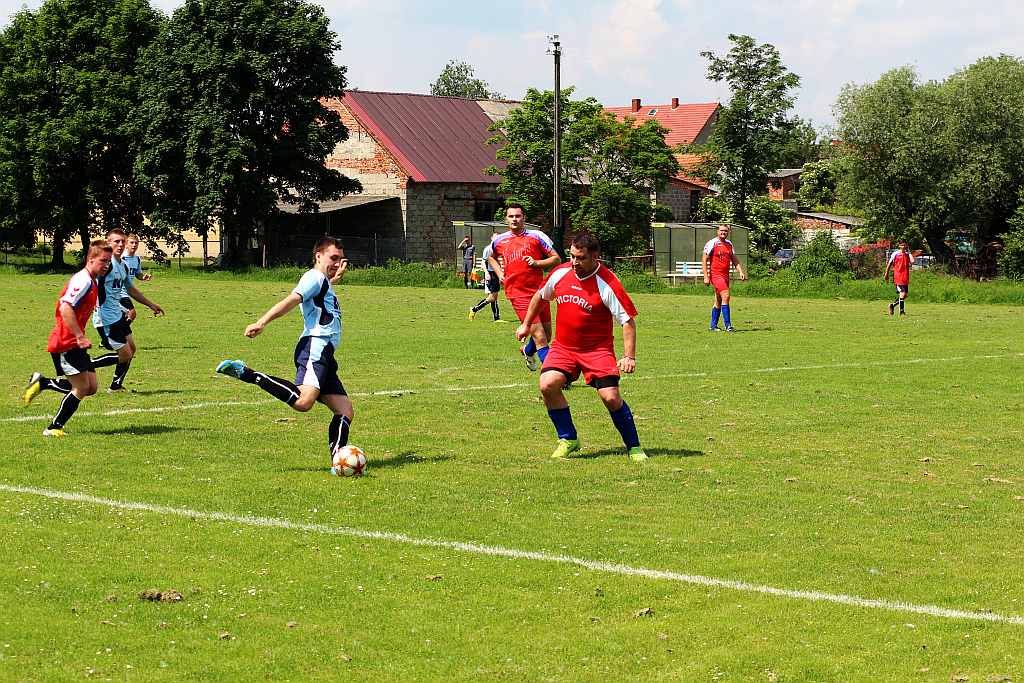 Klasa B: Błękitni - Victoria 14:0