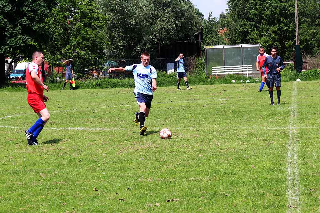 Klasa B: Błękitni - Victoria 14:0