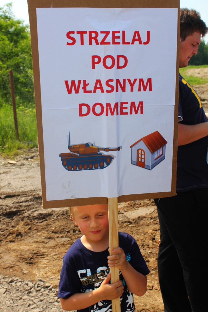 Stop strzelnicy w Dobrzejowie