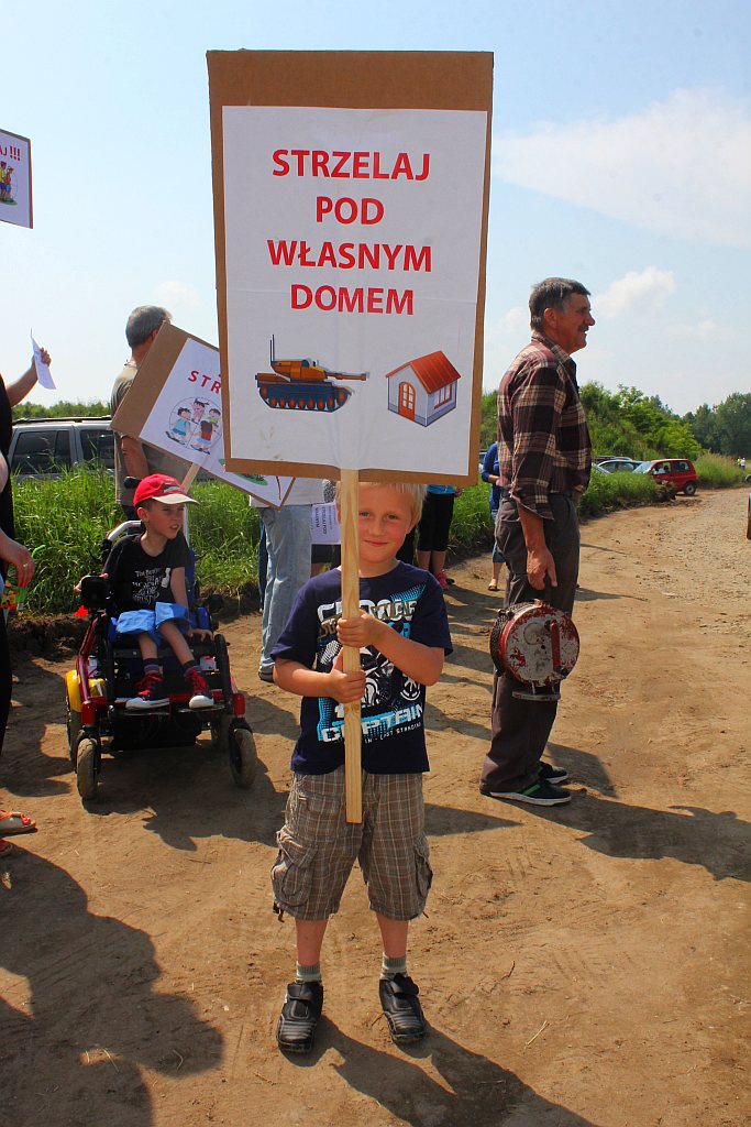 Stop strzelnicy w Dobrzejowie