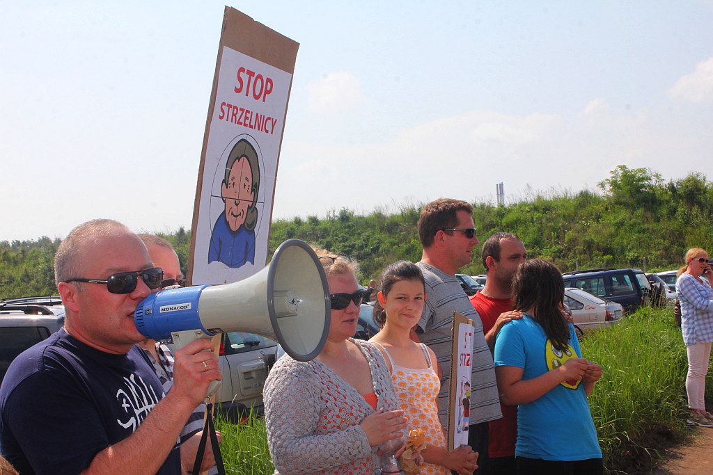 Stop strzelnicy w Dobrzejowie