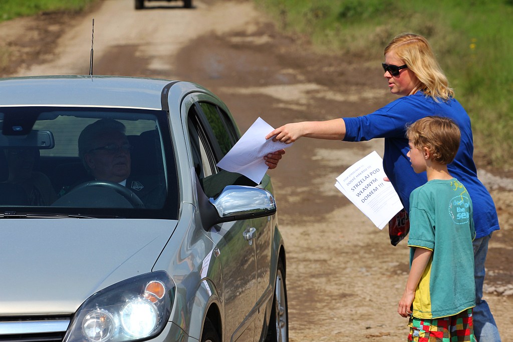Stop strzelnicy w Dobrzejowie