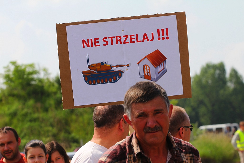 Stop strzelnicy w Dobrzejowie