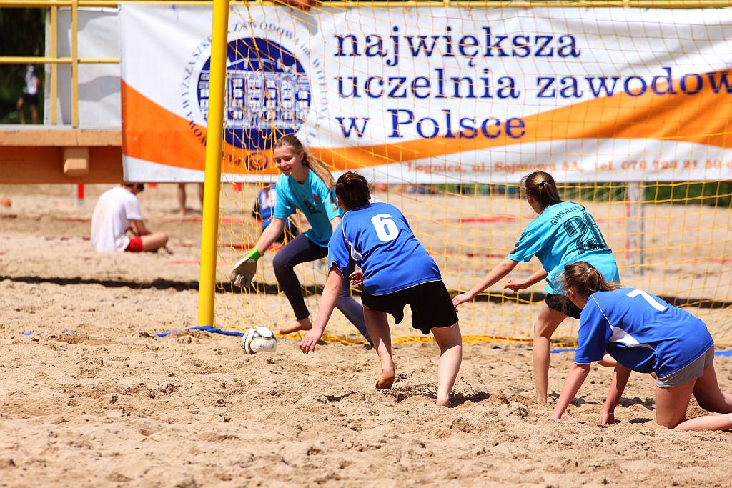 Gimnazjaliści walczyli na piachu „Kormorana”