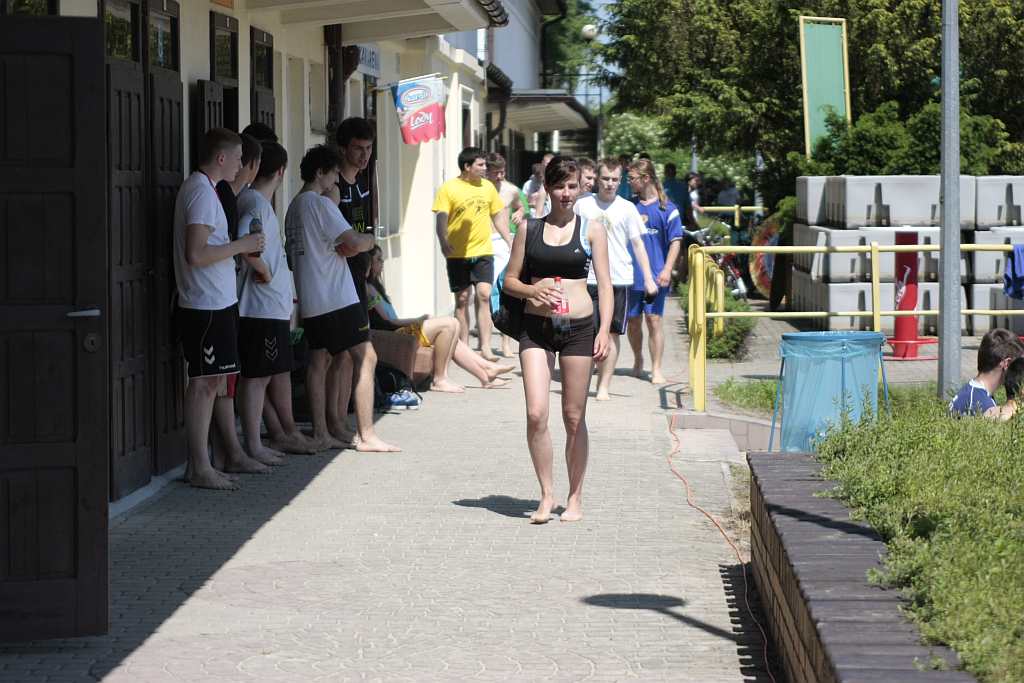 Licealiści walczyli na piachu „Kormorana” cz2