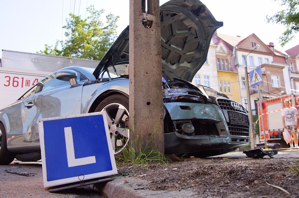 Wypadek z „elką” w roli głównej