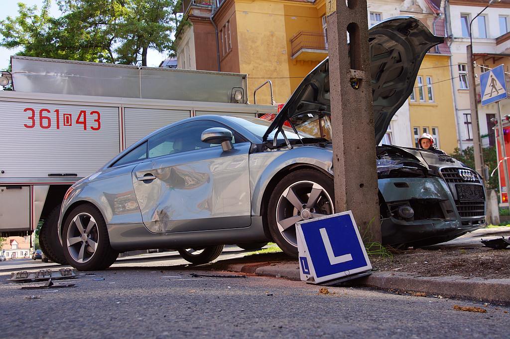 Wypadek z „elką” w roli głównej