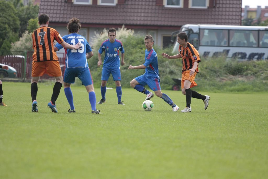 Juniorzy starsi Miedzi wygrali z Chrobrym i awansowali do ligi centralnej