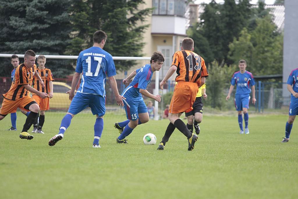 Juniorzy starsi Miedzi wygrali z Chrobrym i awansowali do ligi centralnej