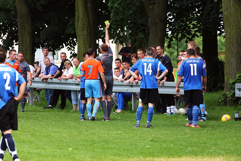 Klasa A: KS Legnickie Pole - Błękitni 3:3