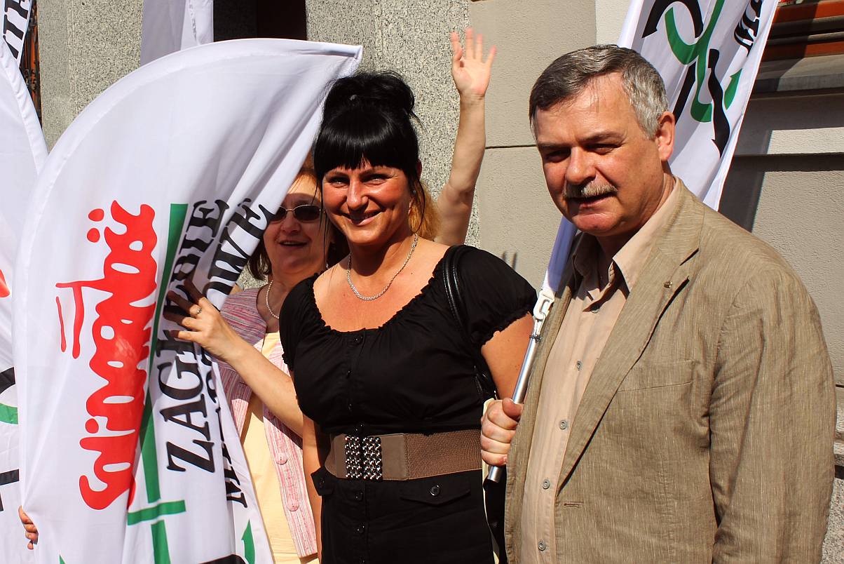 Proces szefowej związku za zamkniętymi drzwiami