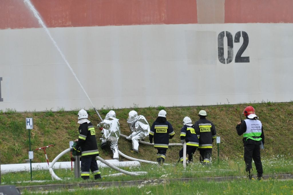 Dolnośląskie ćwiczenia strażackie