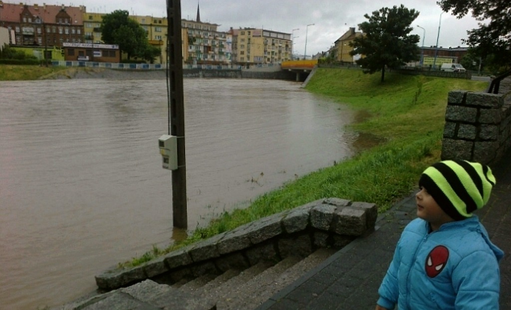 Zdjęcia zalanej Legnicy z kontaktu