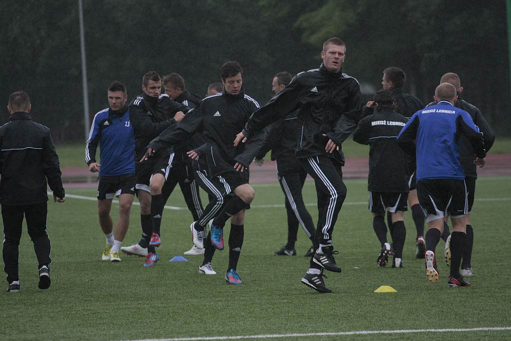 Piłkarze Miedzi Legnica wznowili treningi