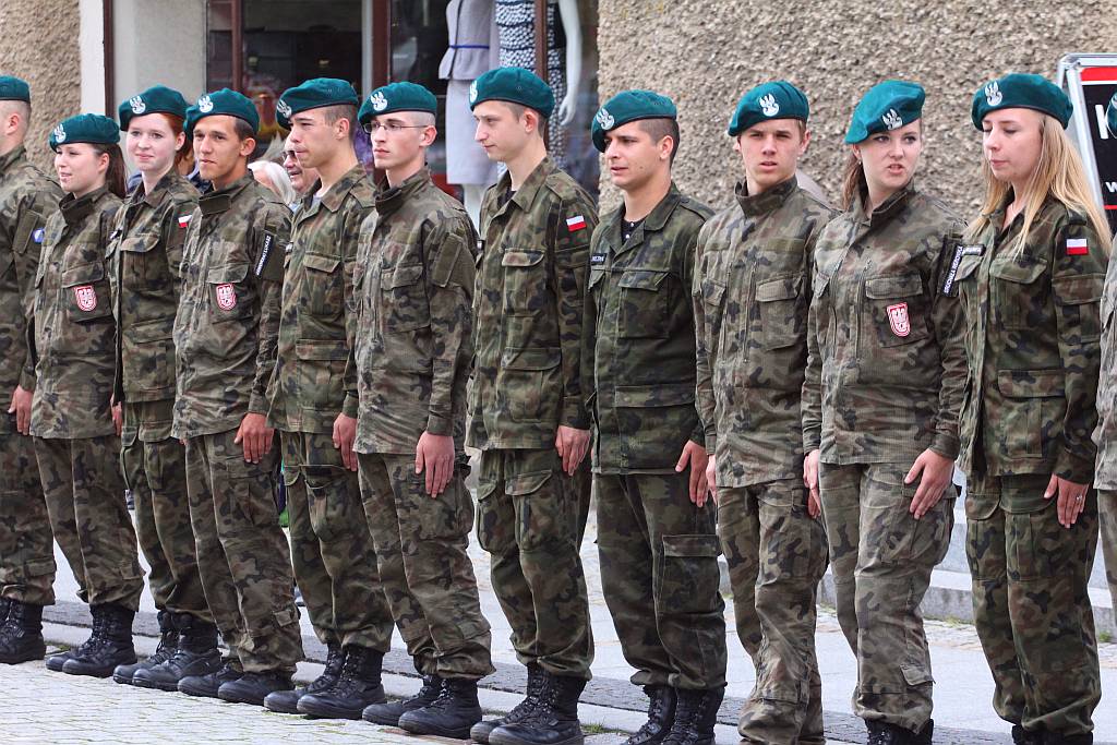 Musztra paradna w Rynku