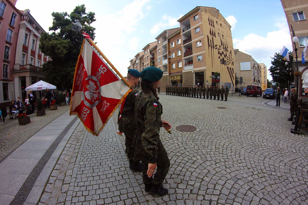 Musztra paradna w Rynku