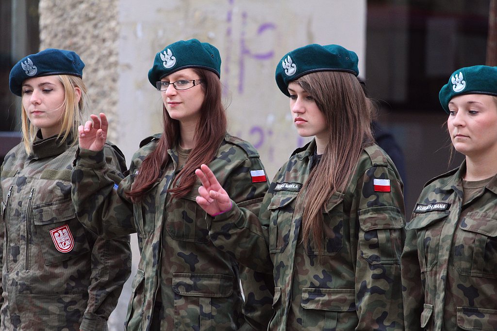 Musztra paradna w Rynku