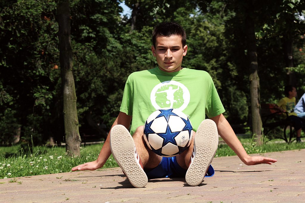 Jednym z najmłodszych freestylowców w Polsce