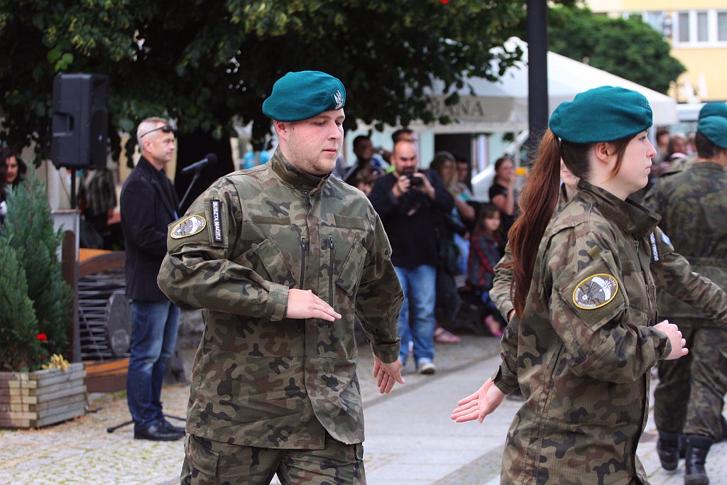 Musztra paradna w Rynku