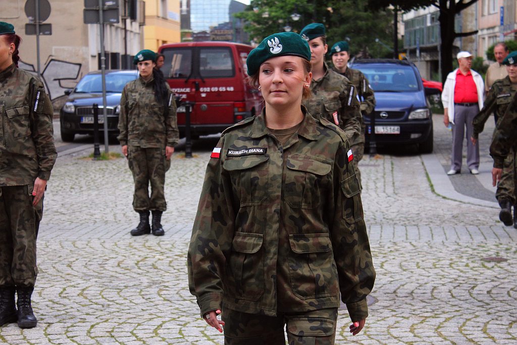 Musztra paradna w Rynku