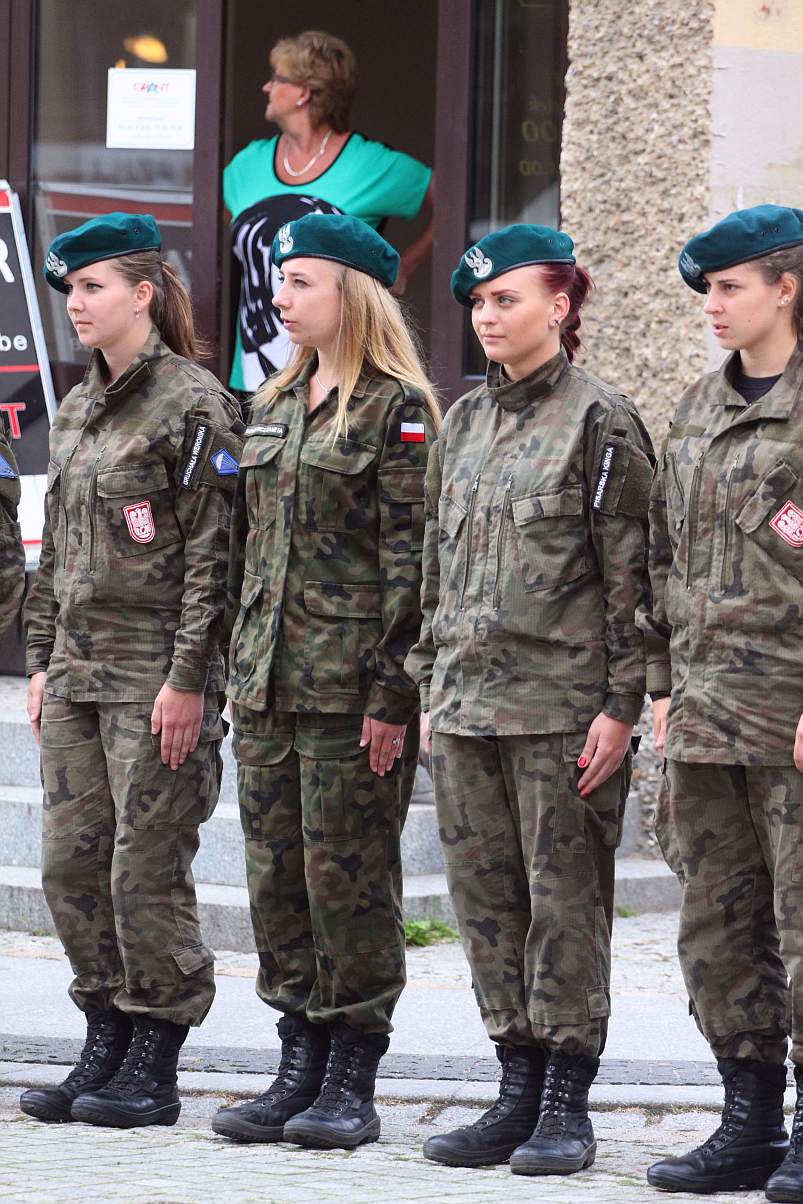 Musztra paradna w Rynku