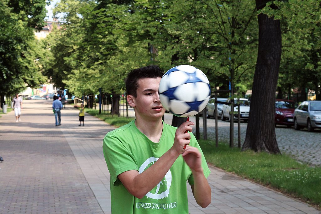 Jednym z najmłodszych freestylowców w Polsce