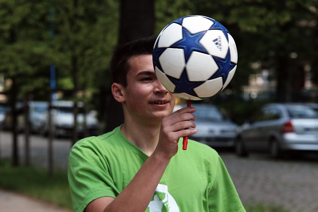 Jednym z najmłodszych freestylowców w Polsce