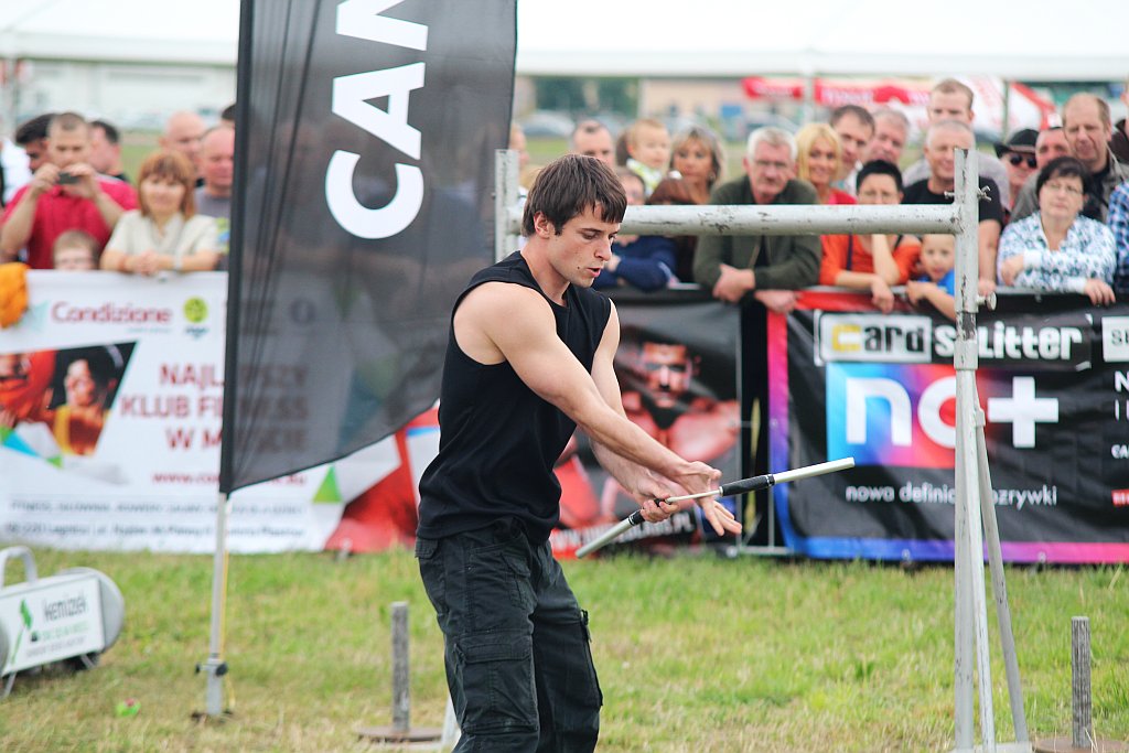 Strongman Show na legnickim lotnisku