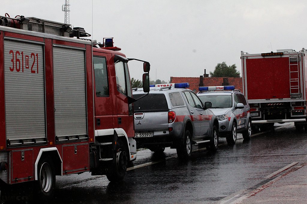 Kłótnia o plamę paliwa na obwodnicy