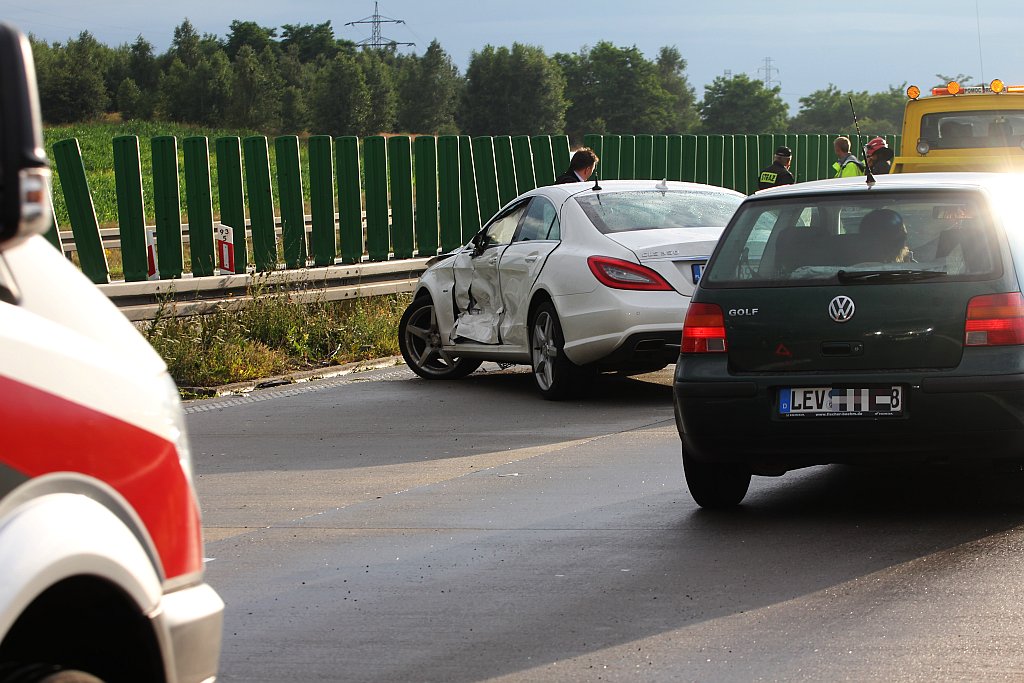 Kolizja na A4 na 93 kilometrze
