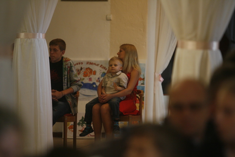 Uroczyste pożegnanie dzieci z kresów