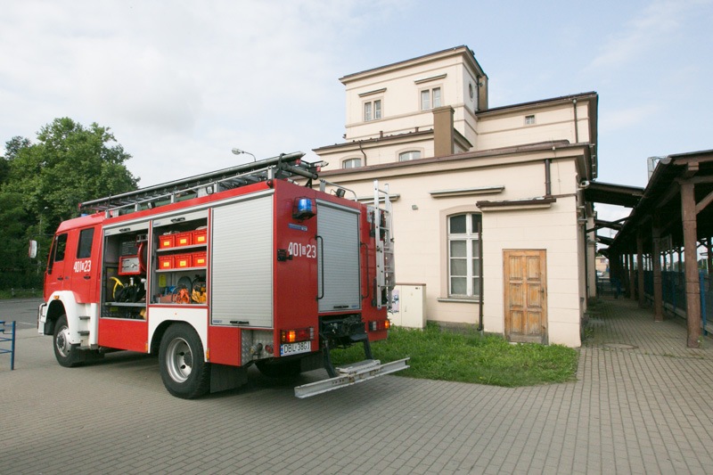 Pociąg z Legnicy do Węglińca w ogniu!