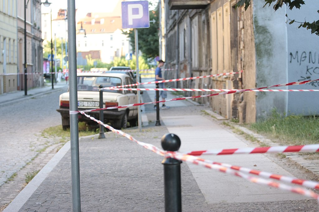 Pobożnego zamknięta. Ktoś „zgubił” granat!