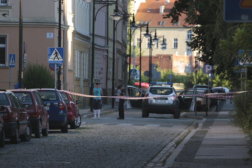 Pobożnego zamknięta. Ktoś „zgubił” granat!