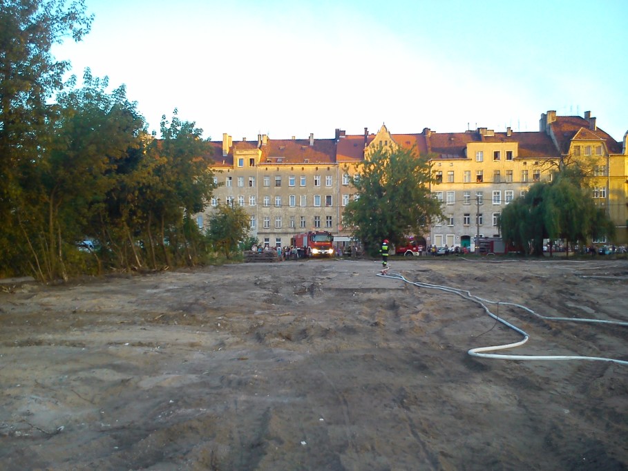 Pożar w obiektywach naszych czytelników