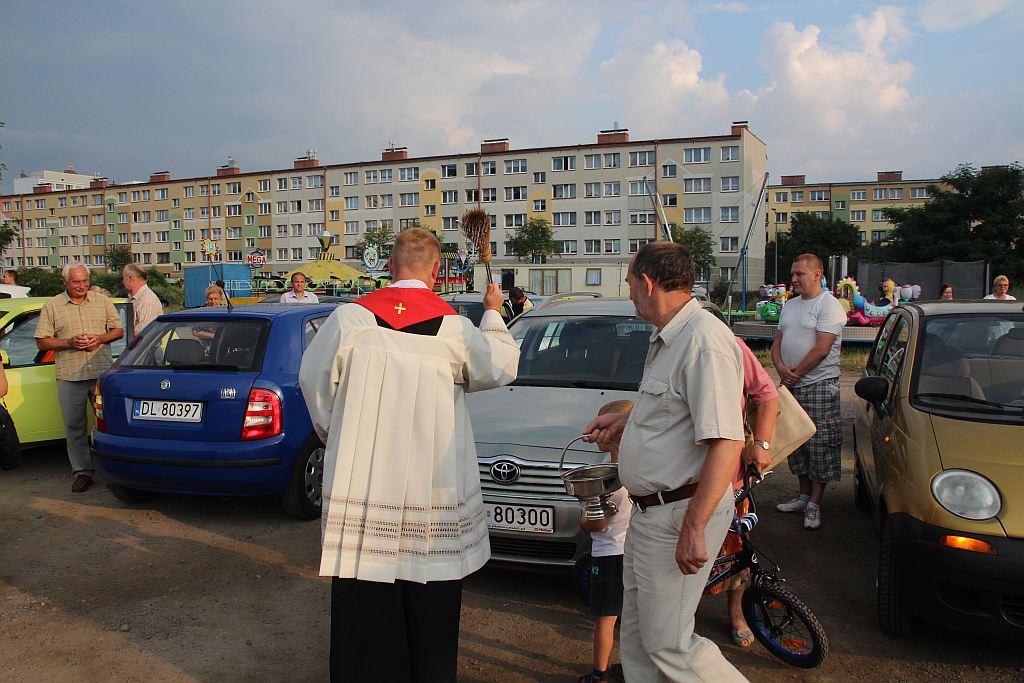 Święcenie samochodów w dniu świętego Krzysztofa