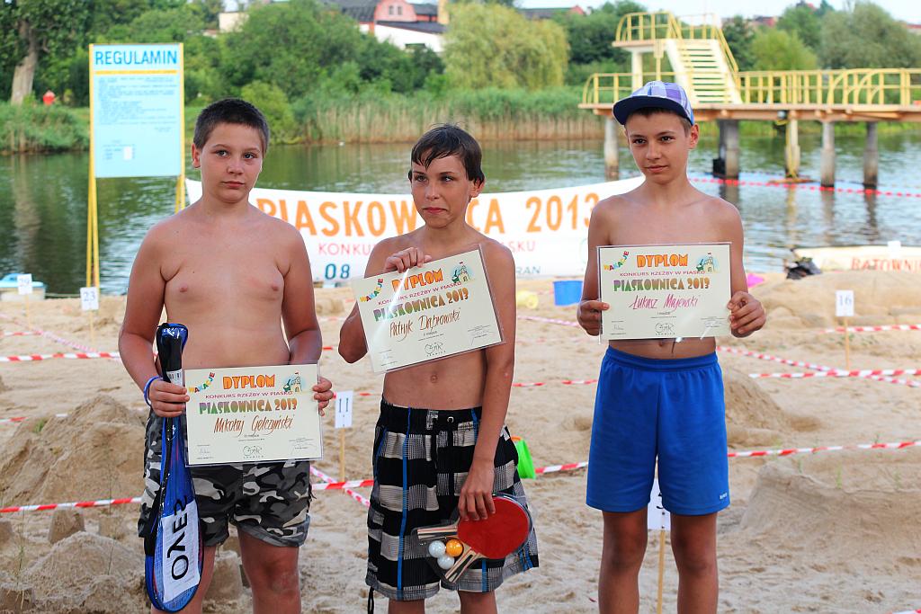 Piaskownica 2013 - wygrał smok