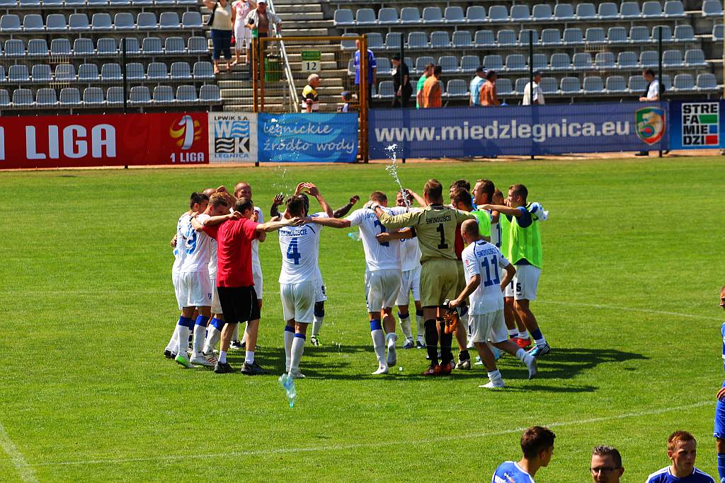 Miedź Legnica - Flota Świnoujście 1:2