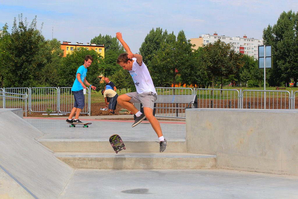 Nadzór wydał zgodę na korzystanie ze skateparku