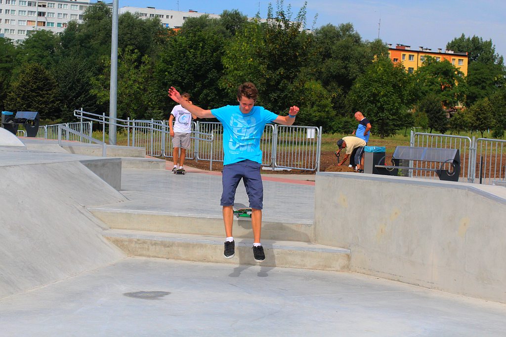 Nadzór wydał zgodę na korzystanie ze skateparku