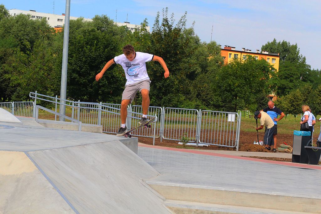 Nadzór wydał zgodę na korzystanie ze skateparku