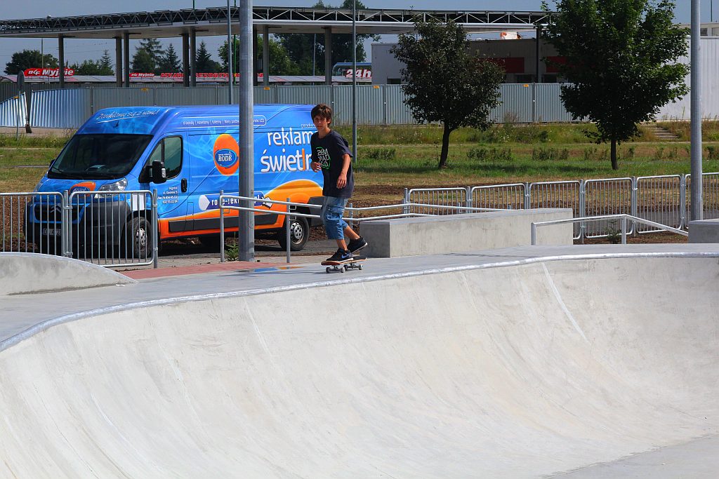 Nadzór wydał zgodę na korzystanie ze skateparku