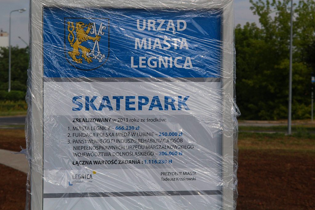 Nadzór wydał zgodę na korzystanie ze skateparku