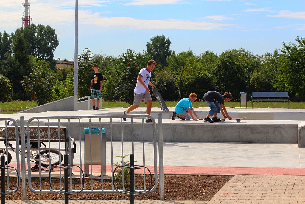 Nadzór wydał zgodę na korzystanie ze skateparku
